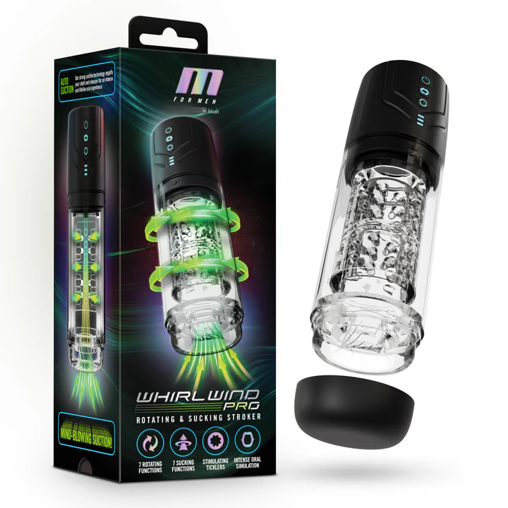 M for Men Whirl Wind Pro Automatic Stroker