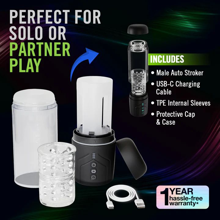 M for Men Whirl Wind Pro Automatic Stroker - Image 2