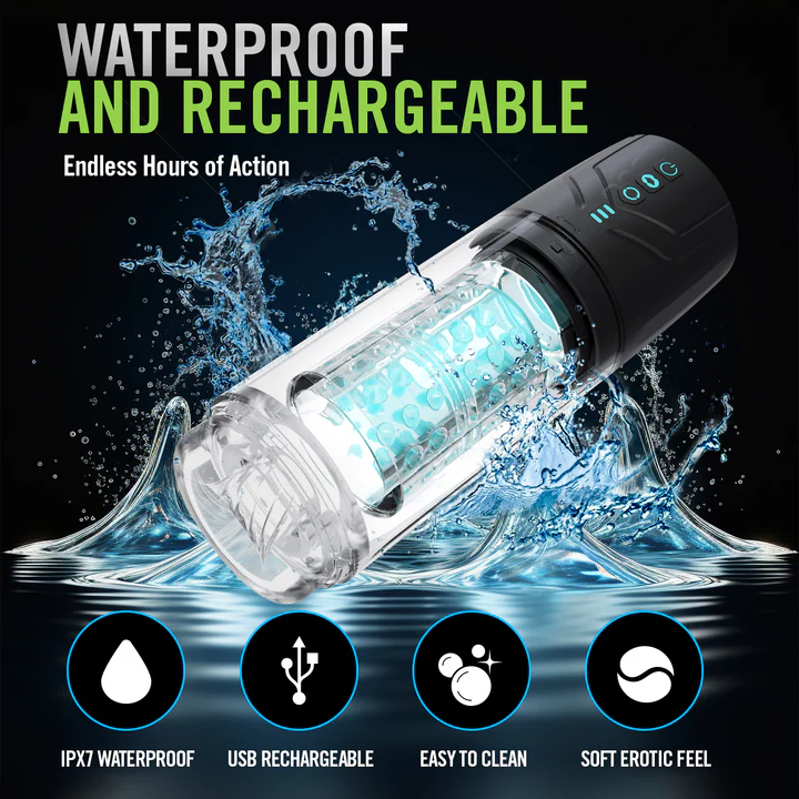 M for Men Whirl Wind Pro Automatic Stroker - Image 7