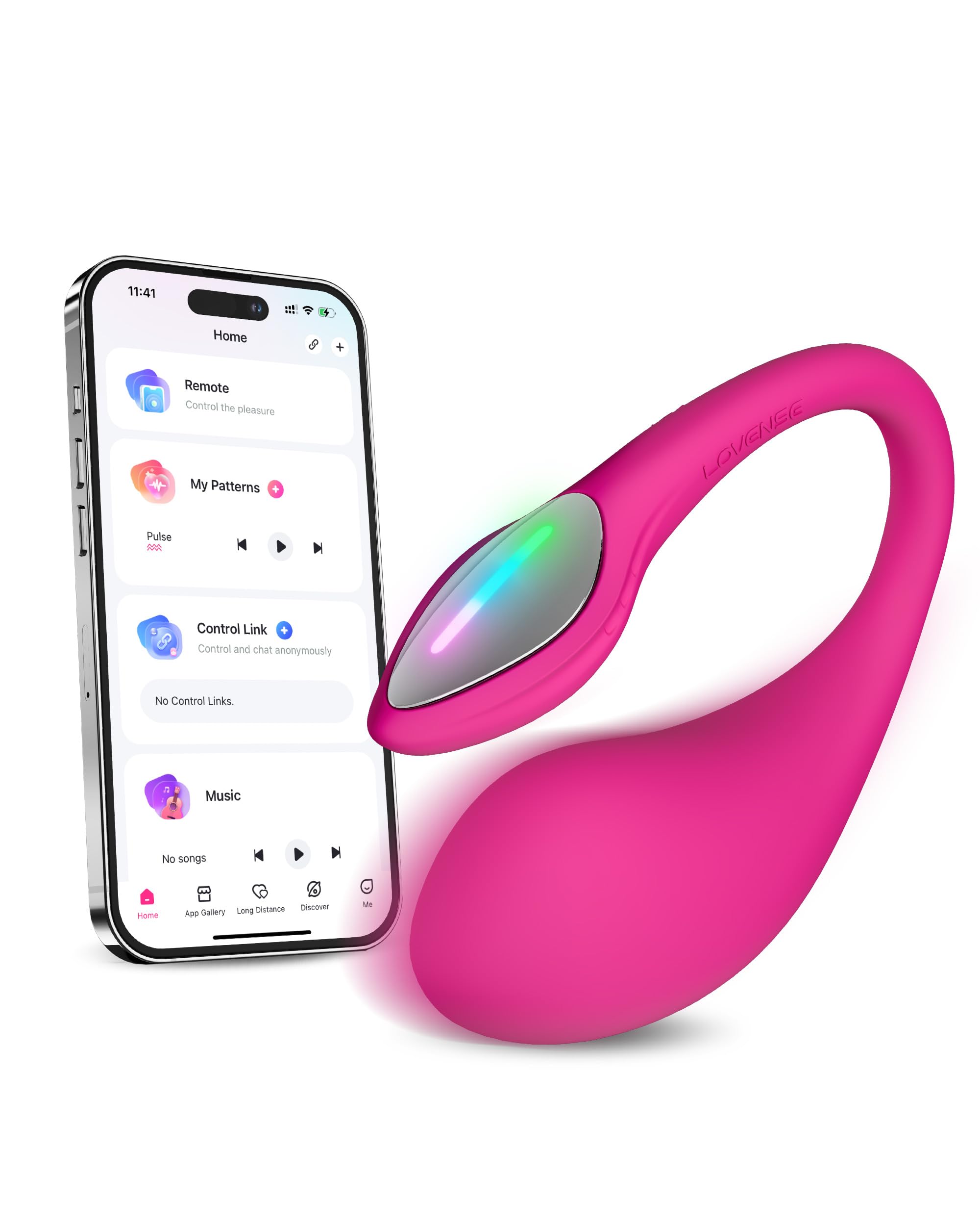 Lovense Lush 4 Vibrating G-Spot Egg
