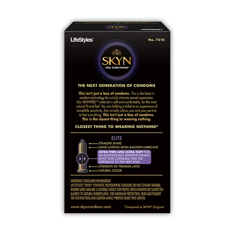 SKYN® Elite Polyisoprene Condom - Image 2