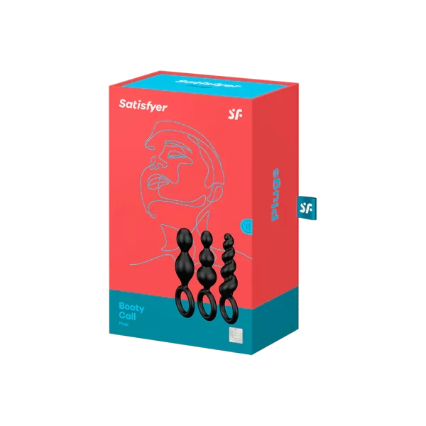 Satisfyer Booty Call Plugs Black