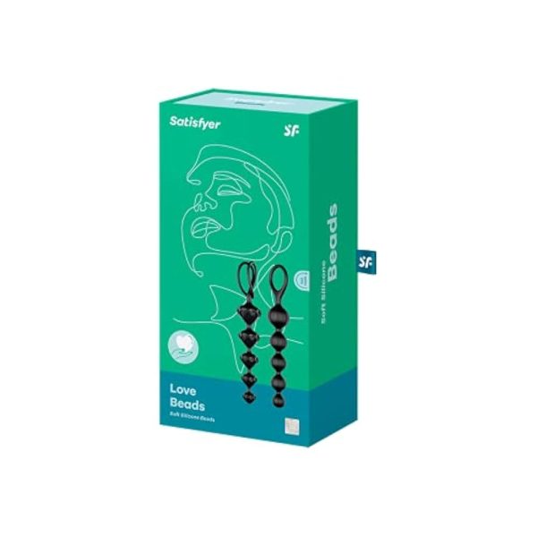 Satisfyer Love Beads Anal Beads Black