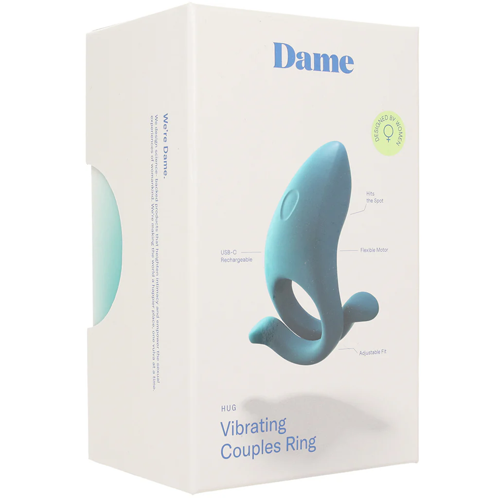 Dame Hug Vibrating Couples Ring