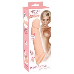 Nature Skin Penis Sleeve With Extension