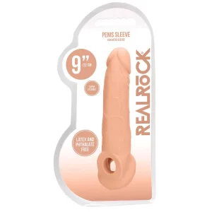 RealRock Penis Sleeve 9" Flesh