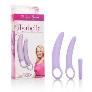 Isabelle Set of 2 Vibrating Silicone Dilators