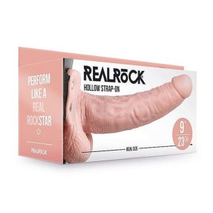 RealRock Hollow Strap-on 9''