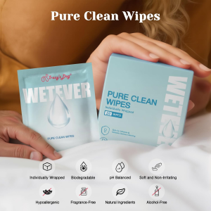 Wetever Pure Clean Wipes Individual 20 Pack