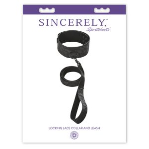 Sincerely Locking Lace Collar & Leash