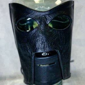 Kookie Leather Open Head Hood