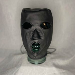 Kookie Leather Genuine Leather Slave Hood