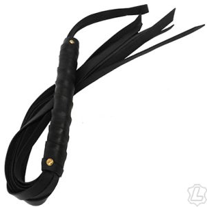 Kookie Leather Flogger Leather Wrapped Handle