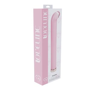Loveline Aurora G-Spot Glass Vibrator Pink