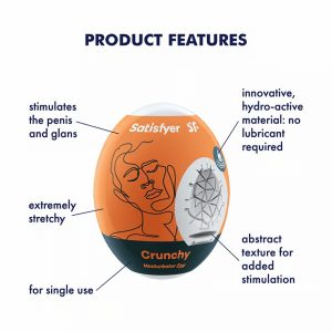 Satisfyer Masturbation Egg Crunchy