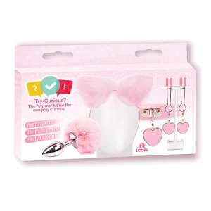 Try Curious Kitty Set Pink