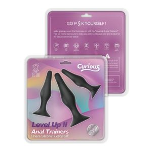 Level Up II Anal Trainers 3-Piece Suction Set