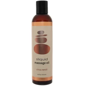 Sliquid Massage Oil 8.5oz Citrus Neroli