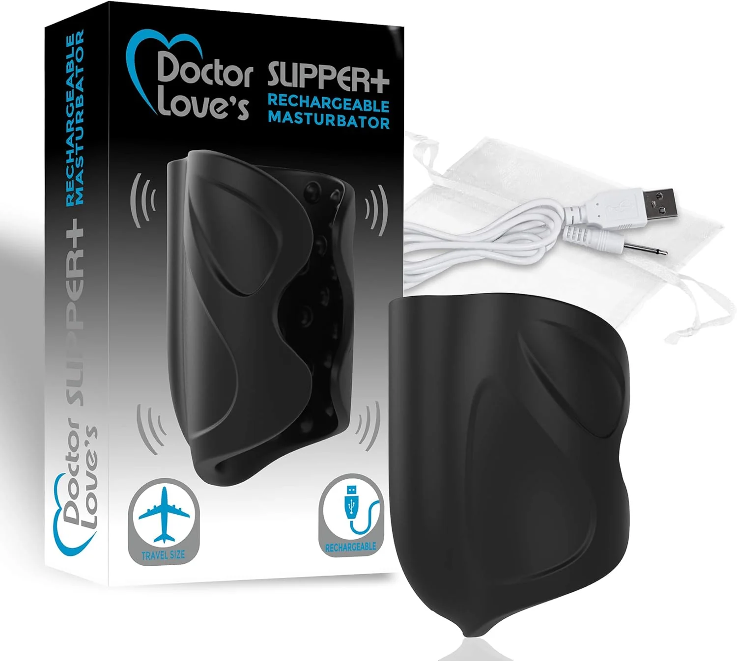 Doctor Love Slipper+ Rechargeable Masturbator