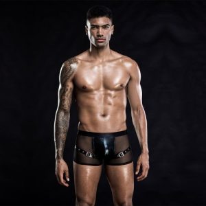 JSY - Mesh Boxer With Buckle