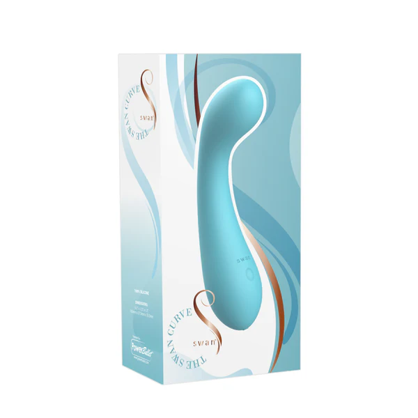 Swan® Wand Curve Vibrating Teal