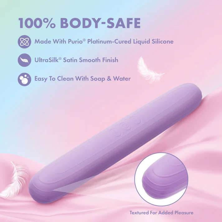Play With Me Silicone Double Ended Vibrator - Image 5