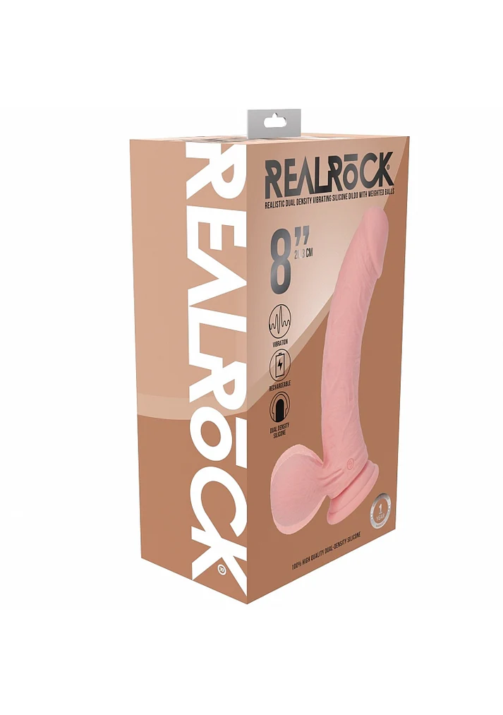 RealRock Rechargeable Dildo 8" - Image 2