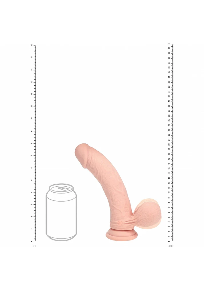 RealRock Rechargeable Dildo 8" - Image 3