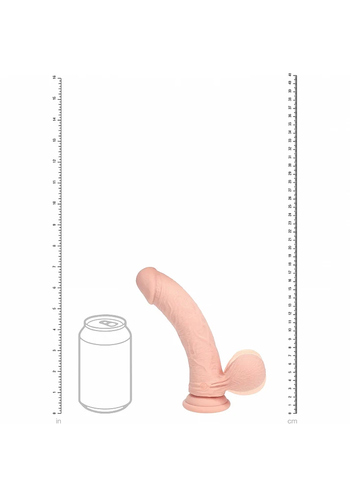 RealRock Rechargeable Dildo 7" - Image 6
