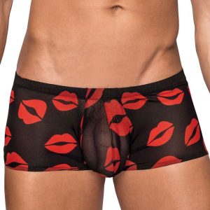 Male Power Kiss Me Mini Shorts