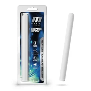 M for Men Masturbator Drying Stick White