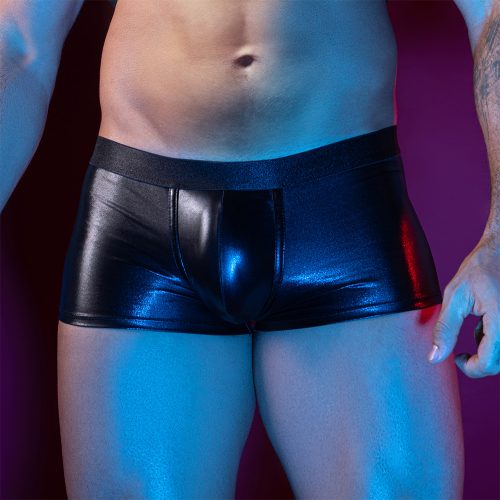 JSY – Boxer Wetlook Thick Band Black