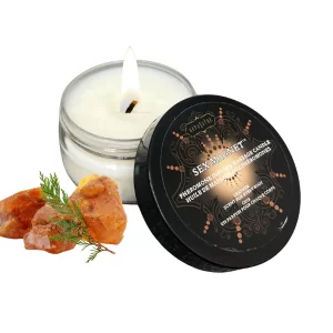 SEX MAGNET™ Pheremone Massage Candle Leather