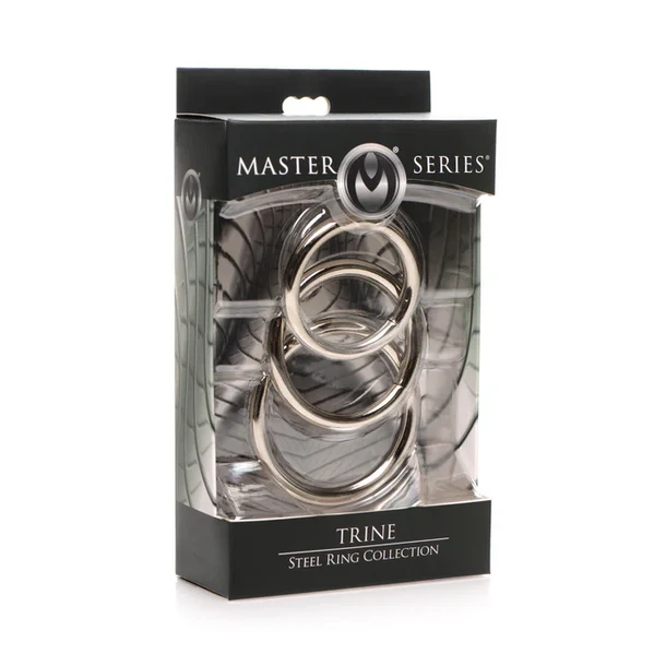 Master Series Trine Steel Rings - Image 2