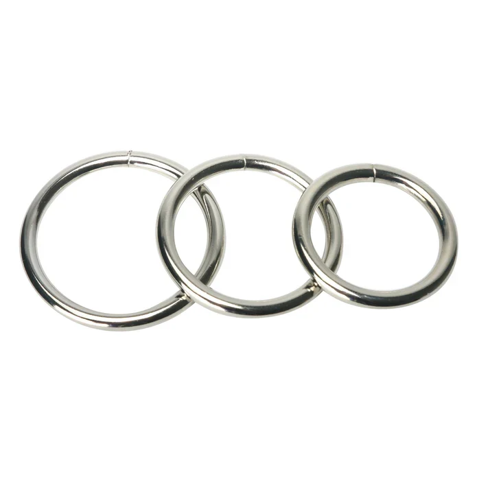 Master Series Trine Steel Rings