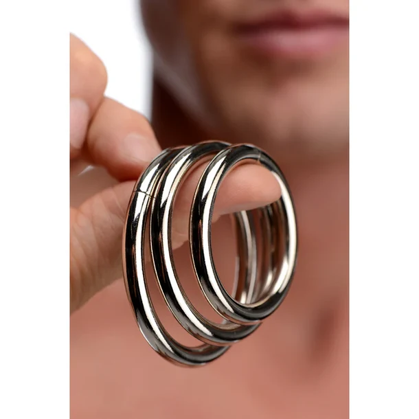Master Series Trine Steel Rings - Image 4