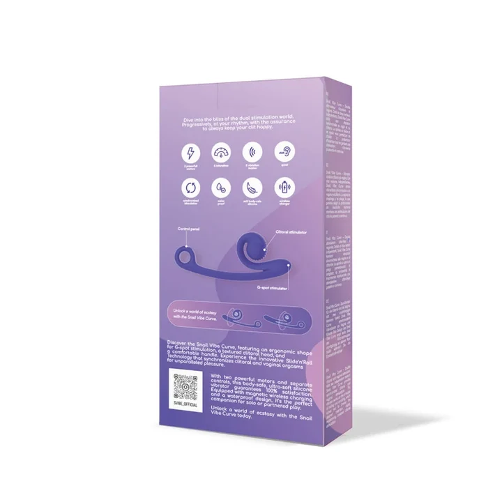 SVibe Snail CURVE Vibrator - Image 5