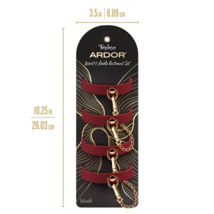 Temptasia® Ardor® Restraints - Red
