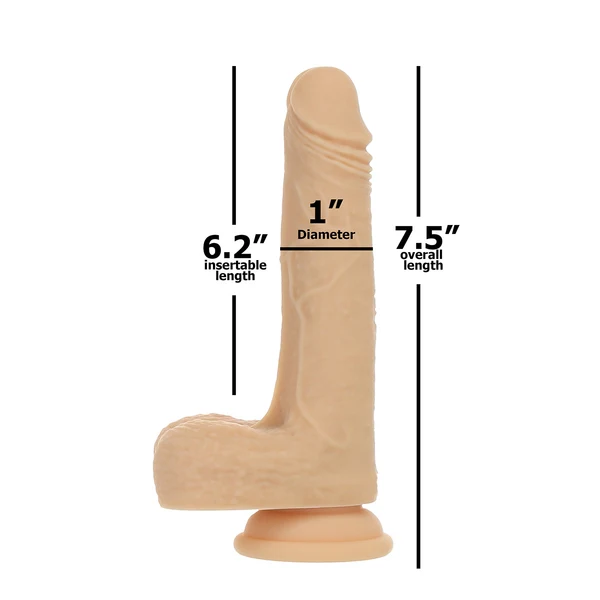Naked Addiction™ The Freak - 7.5" Rotating & Thrusting Vibrating Dong - Image 3
